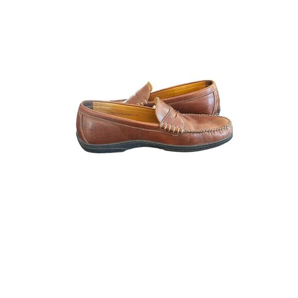Cole Haan Nike Air Mens Penny Loafer Leather Brown Slip On Classic SZ9.5M main image 7